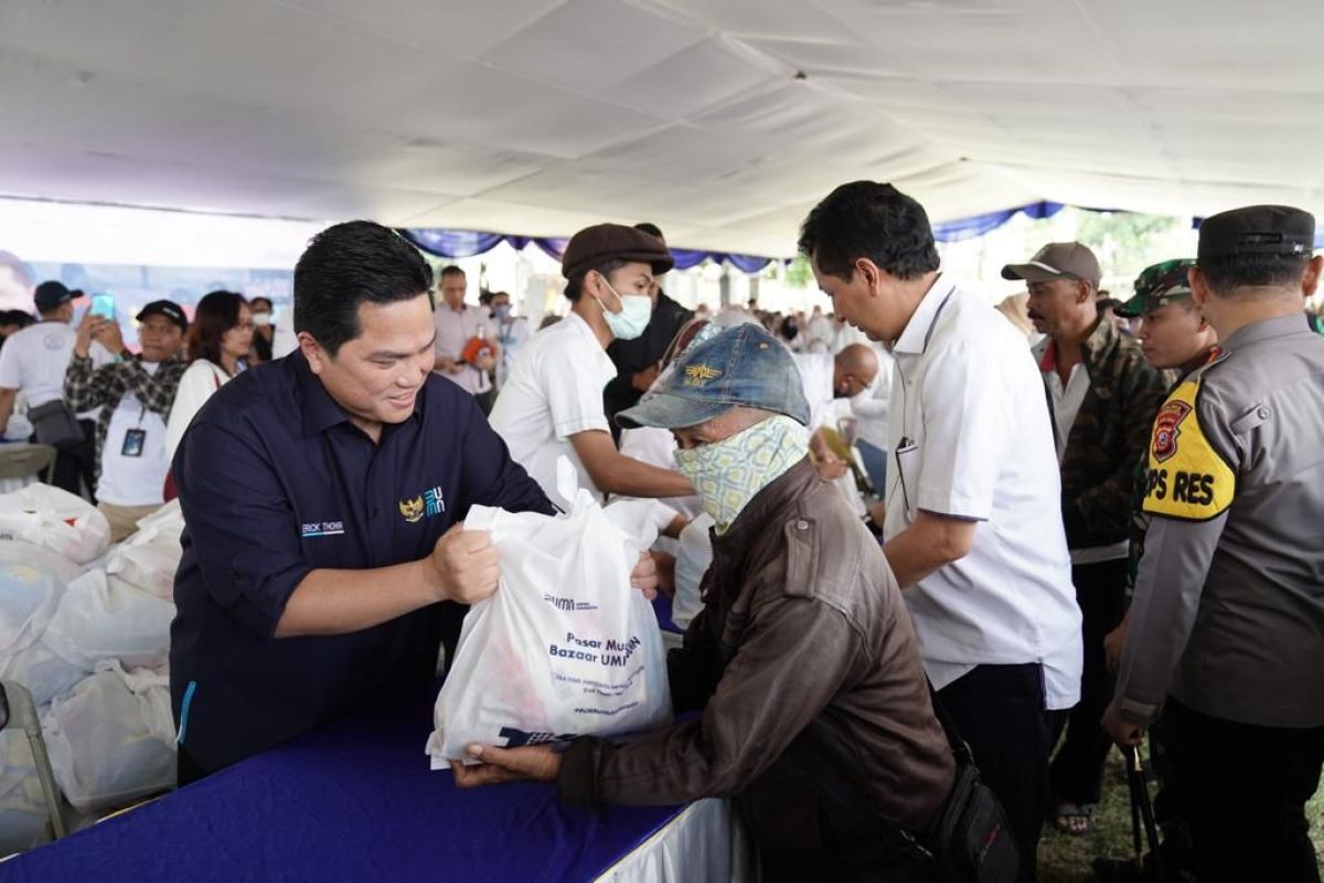 ID Food gelar pasar murah BUMN untuk pemerataan pangan