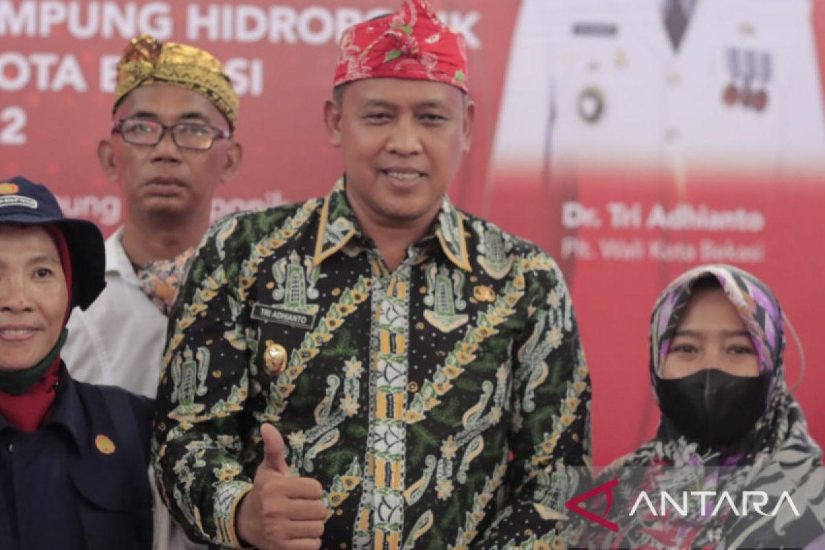 Wali Kota Bekasi canangkan Taman Rahayu jadi Kampung Hidroponik
