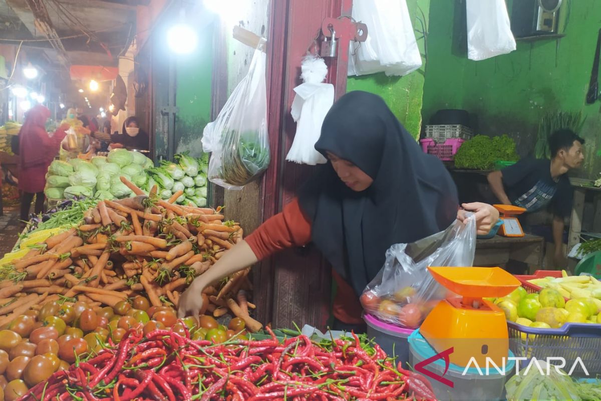 Ketersediaan komoditas pangan di Bengkulu cukup hingga tiga bulan