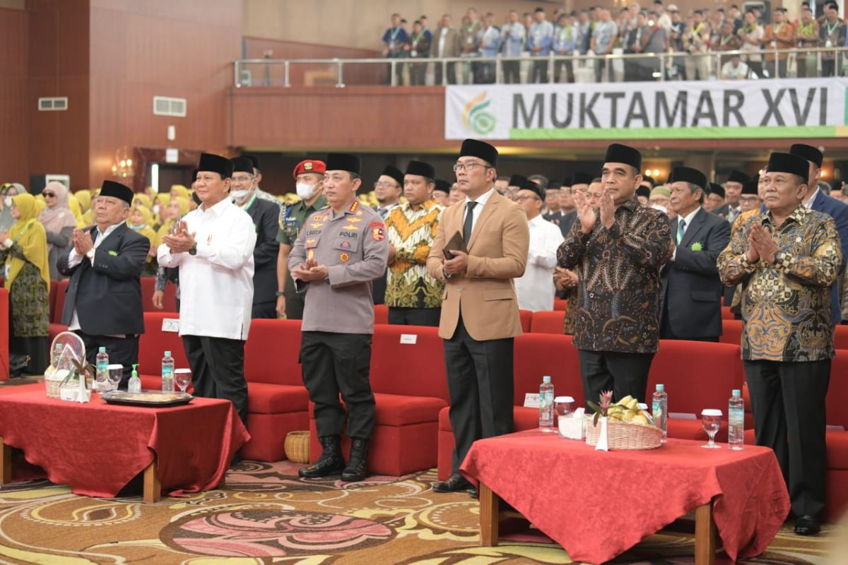 Menhan Prabowo Subianto perhitungkan potensi Ridwan Kamil