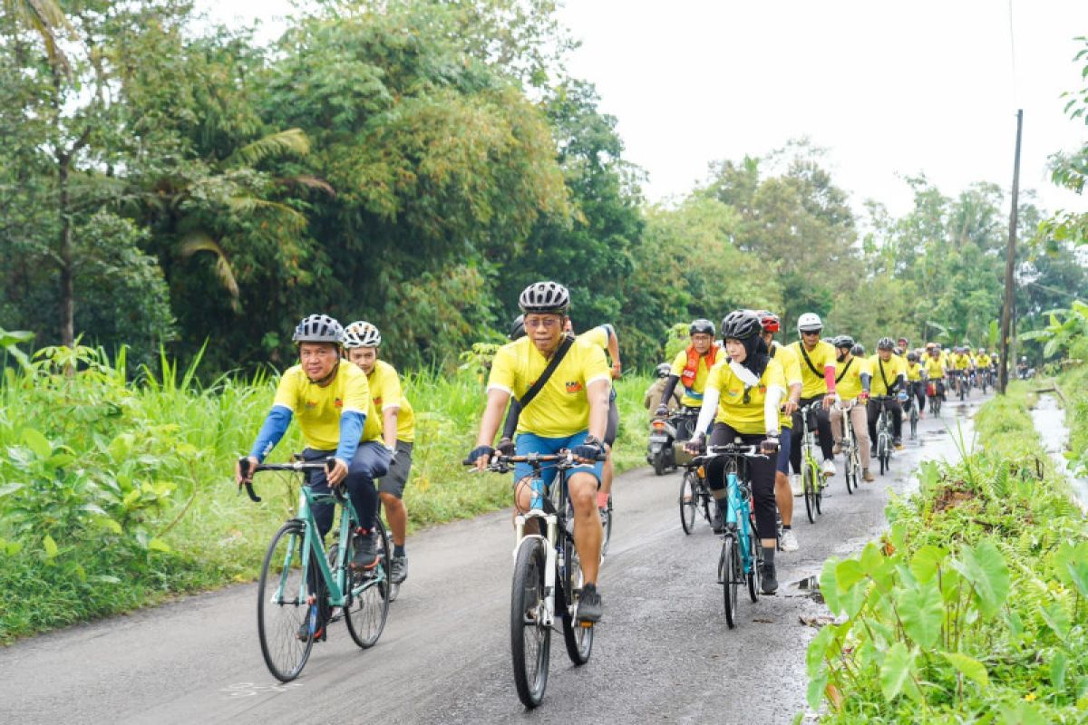 KAI gelar kegiatan bersepeda 100 Km di Yogyakarta