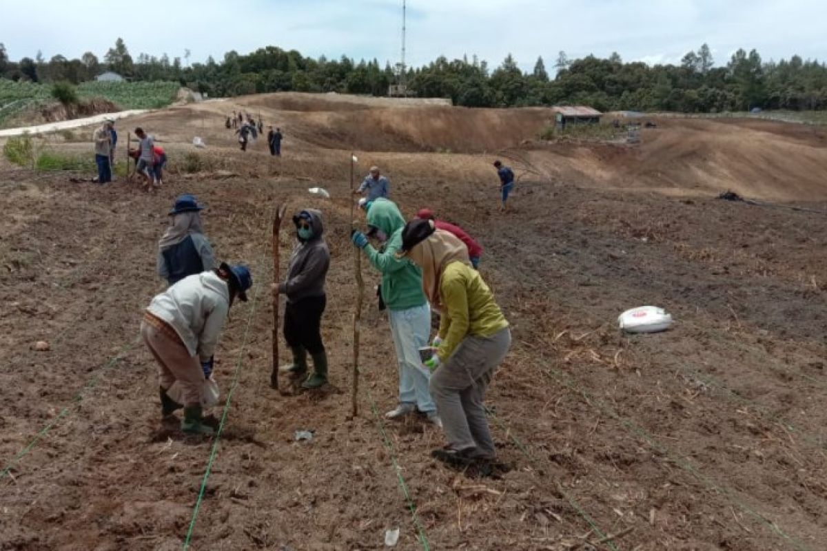 Bupati Humbahas: Ayo bangun Food Estate, anggaran bukan halangan