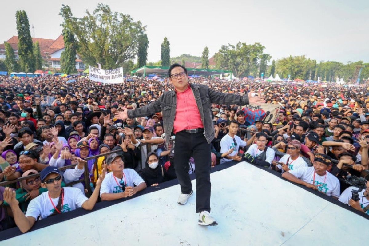 Gus Muhaimin Festival Pekalongan dihadiri puluhan ribu orang