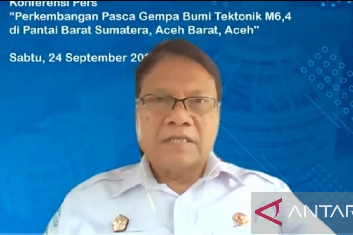 Aceh 6.4M earthquake has no tsunami potential: BMKG