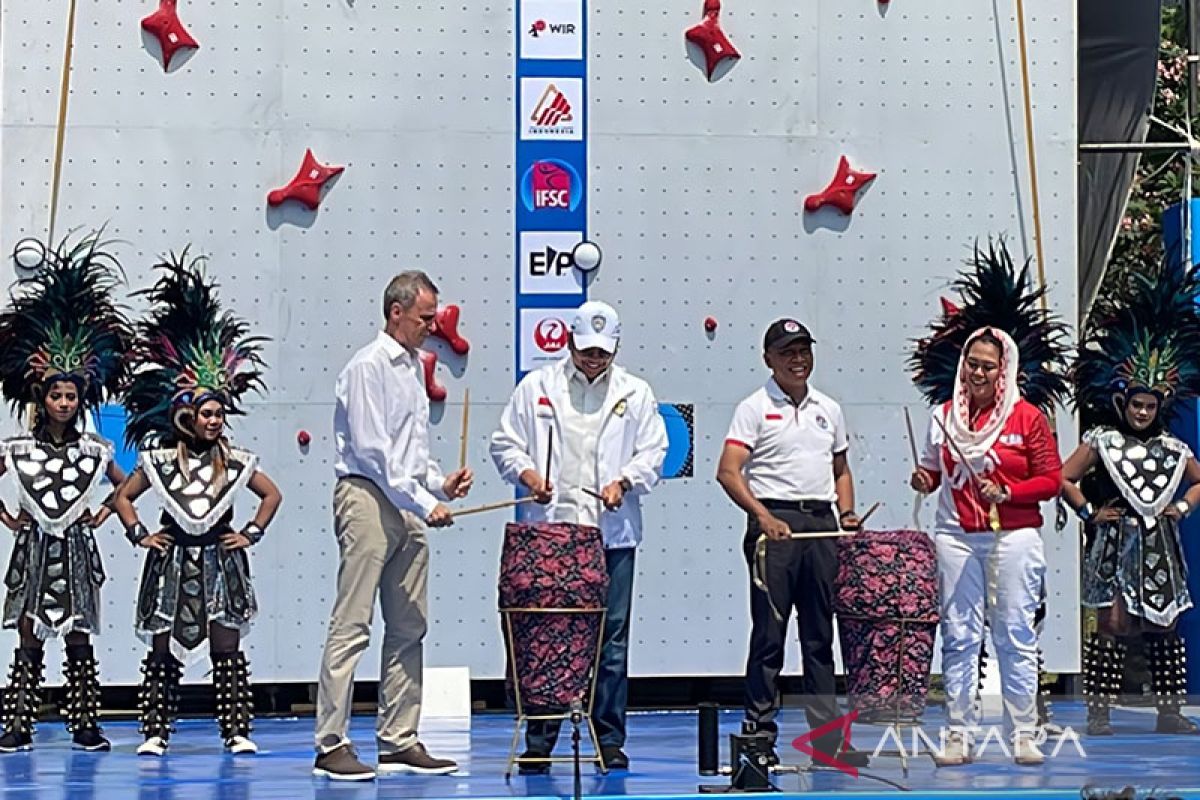 Piala Dunia Panjat Tebing di Jakarta resmi dibuka