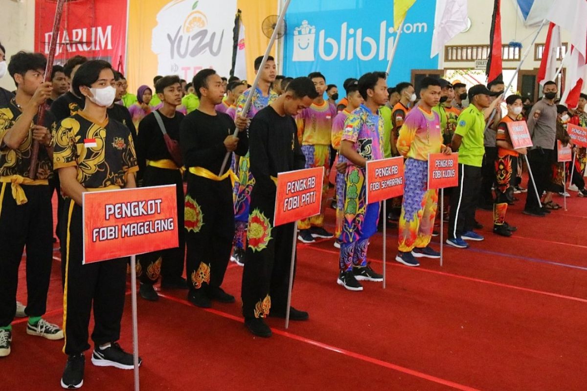 Seleksi provinsi  olahraga Barongsai Jateng digelar di Kudus