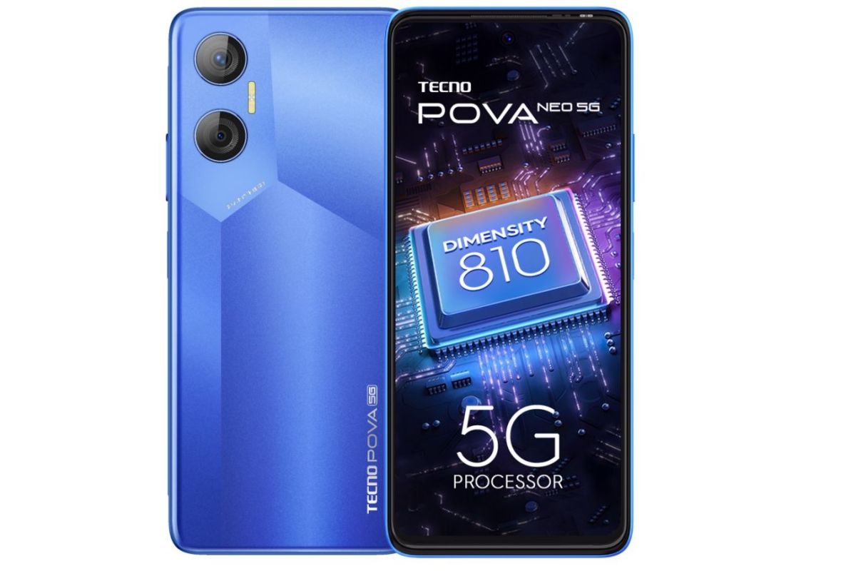 Tecno Pova Neo 5G meluncur dengan Dimensity 810 di India