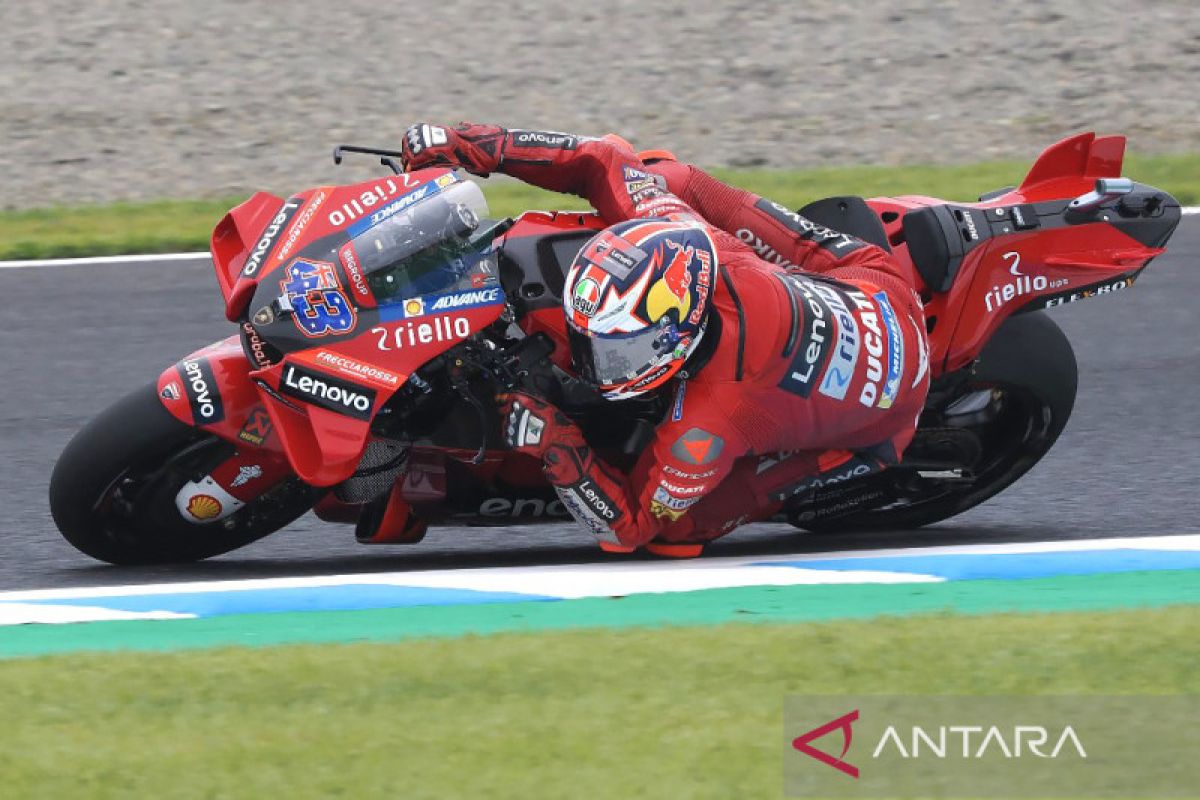 Jack Miller juarai GP Jepang, Bagnaia terjatuh di lap terakhir