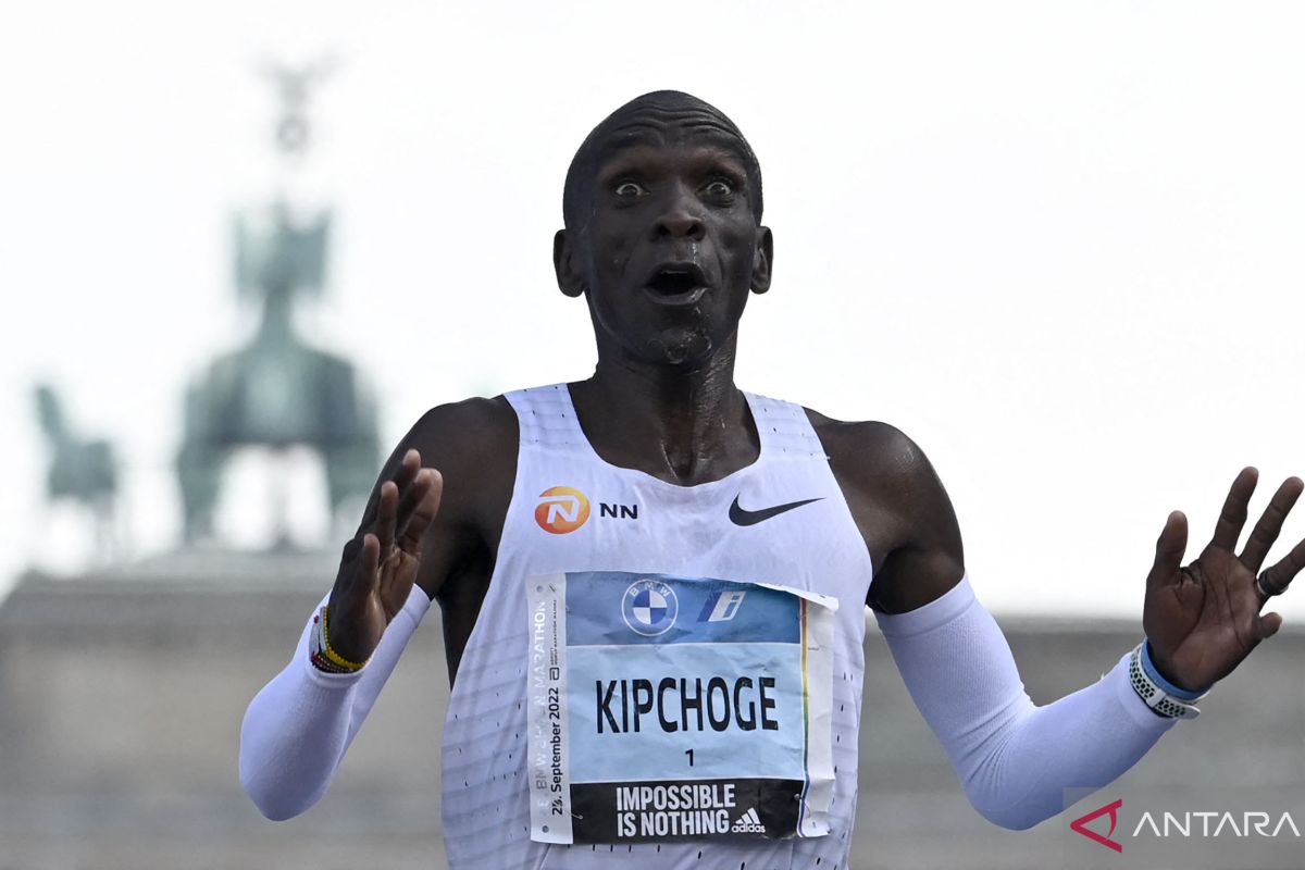 Kipchoge pertajam rekor dunia di Berlin Marathon