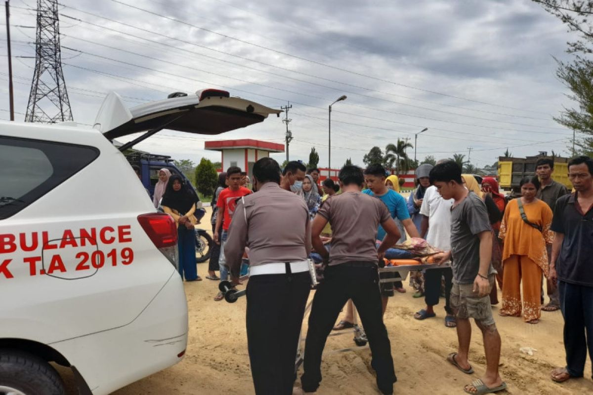 Pengendara motor tewas tertabrak truk di Jalan Lintas Sumatera