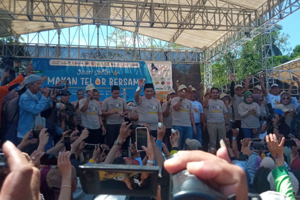 Central Java holds Egg Consumption Mass Movement to reduce stunting