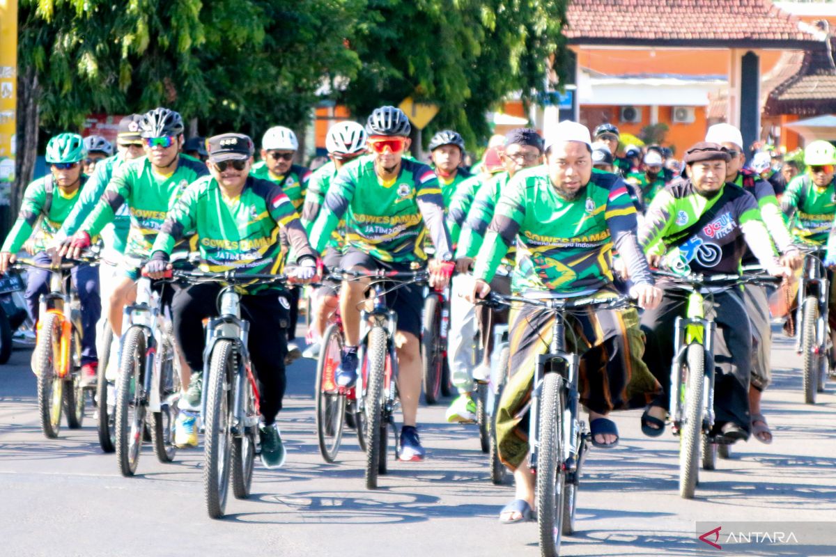 DMI Situbondo syiar Islam lewat gowes bareng