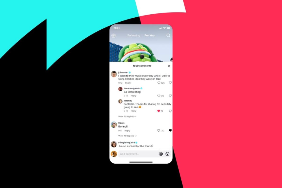 TikTok hadirkan fitur 'dislike' untuk identifikasi komentar tak pantas