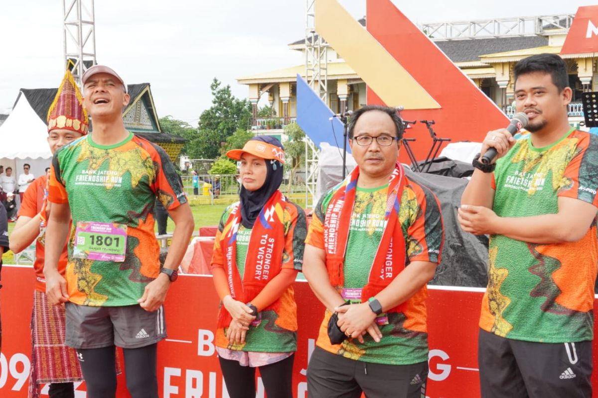 Bobby Nasution apresiasi Friendship Run Borobudur Marathon 2022