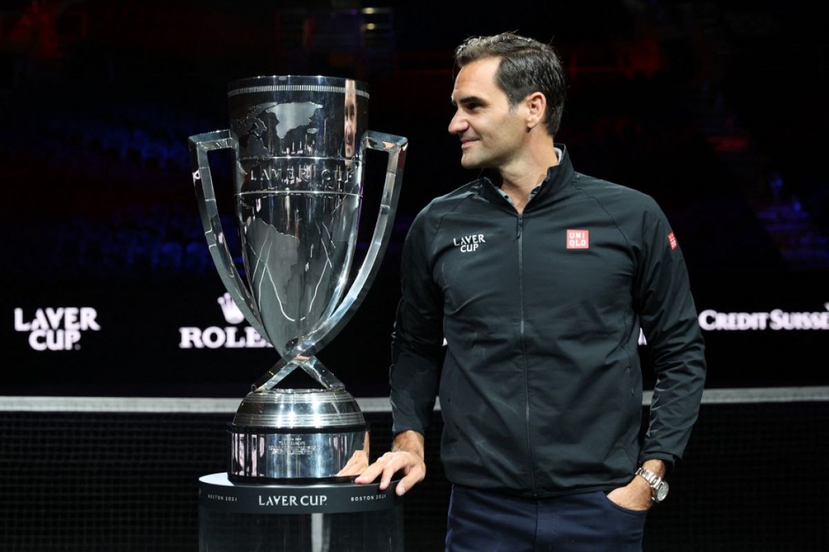 Petenis Roger Federer pensiun wariskan keagungan