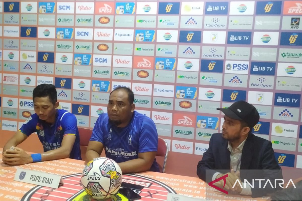 Kalah 2-1, Pelatih PSPS Riau sebut susah menang di H Dimurthala