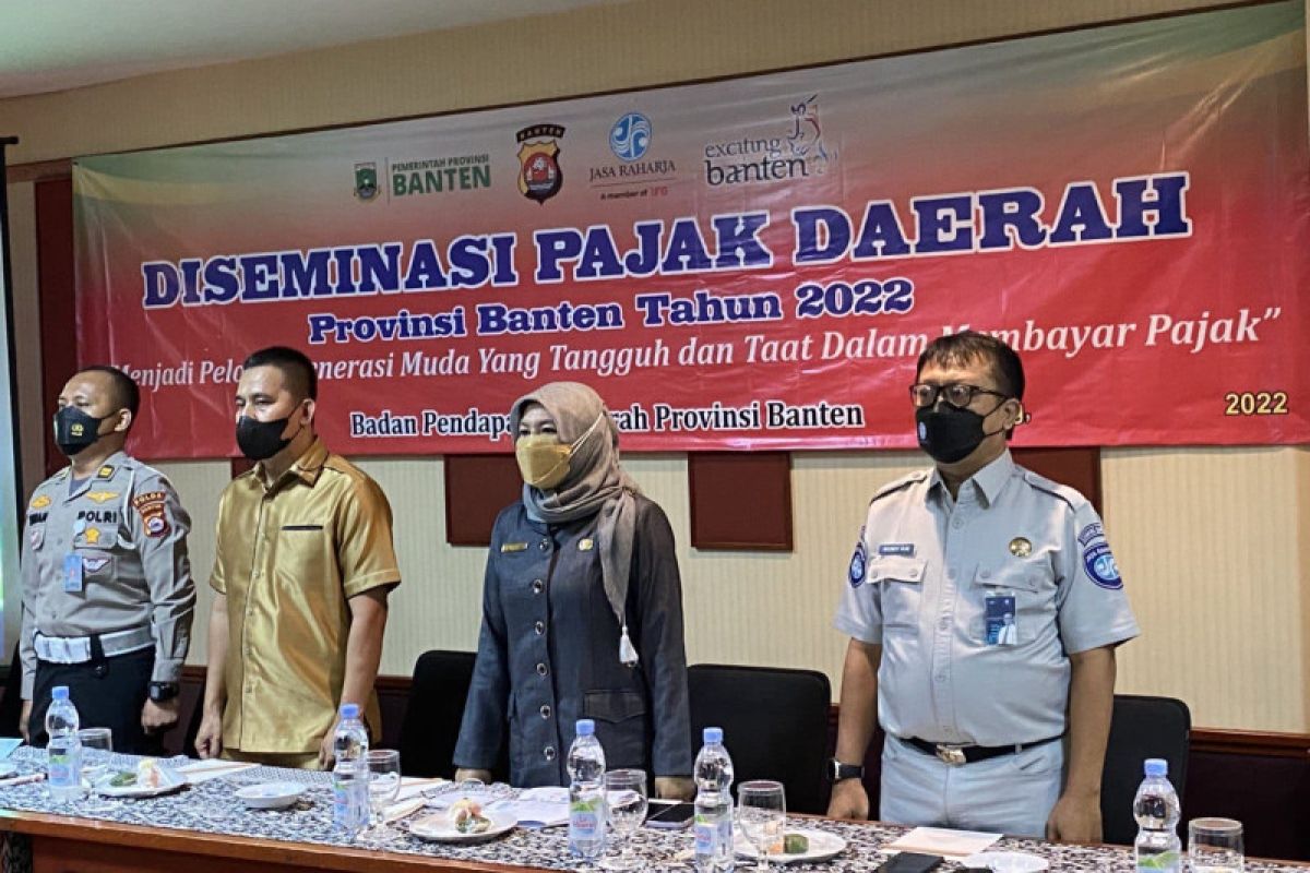 Jasa Raharja bersama Tim Pembina Samsat Provinsi laksanakan sosialisasi diseminasi pajak daerah Provinsi Banten