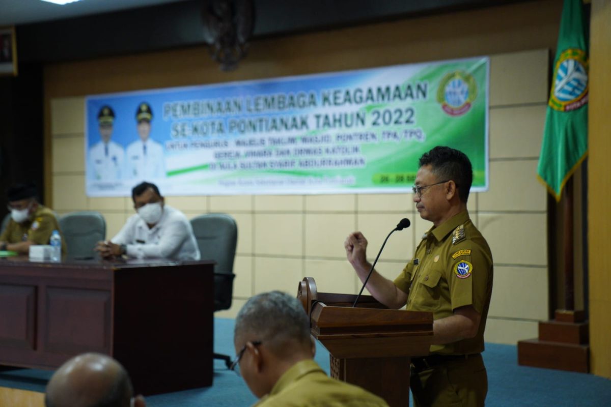 Edi sebut Lembaga keagamaan berperan ciptakan umat toleran