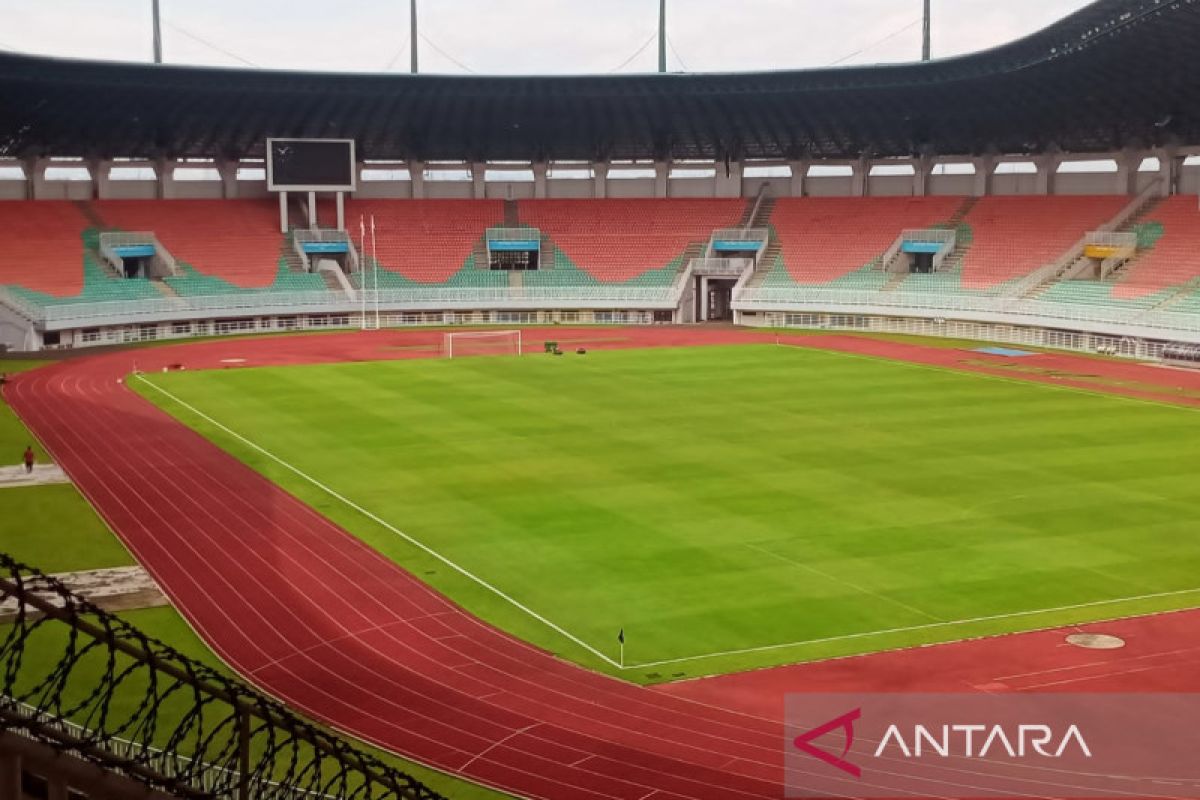 Stadion Pakansari siap jadi arena pertandingan Indonesia vs Curacao