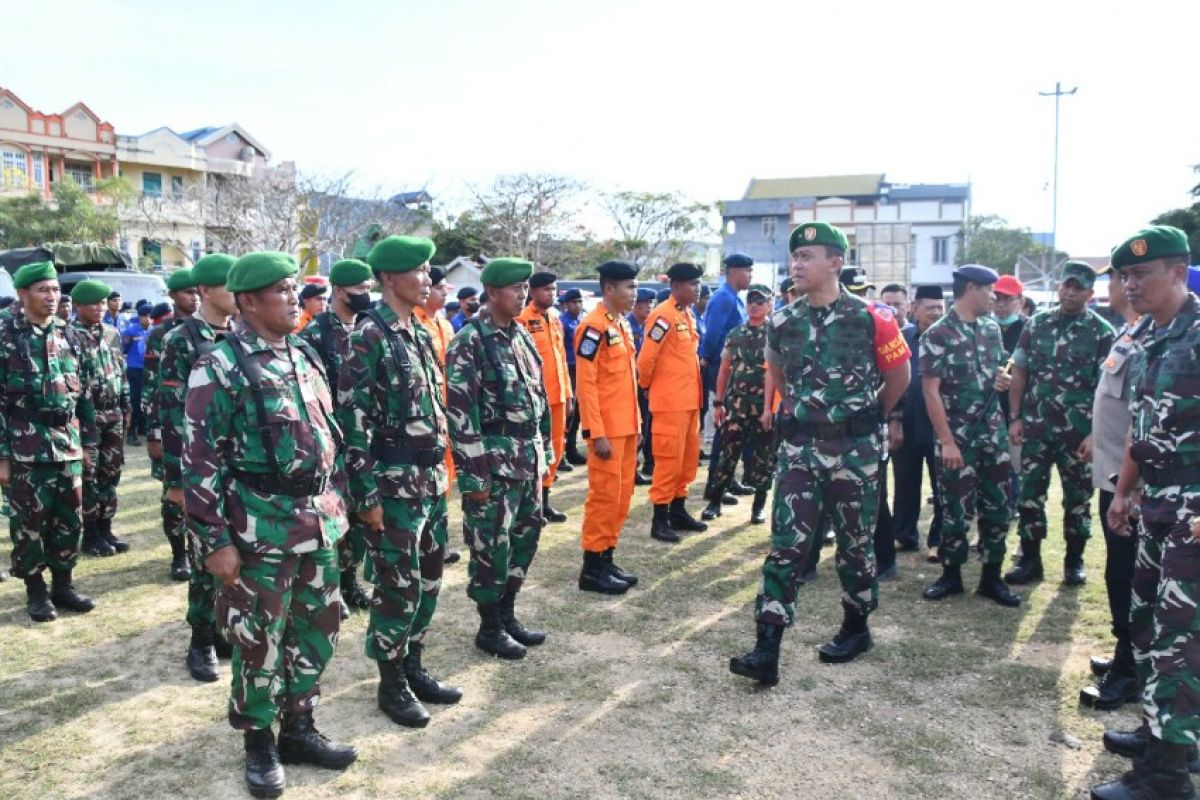 Dua ribuan personel TNI-Polri amankan kunjungan Presiden Jokowi di Baubau