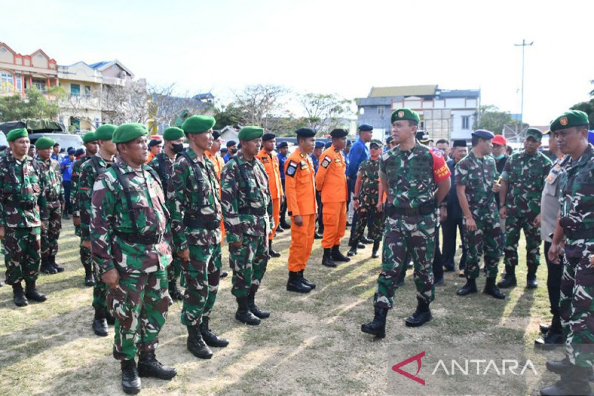 Sebanyak 2.506 personel TNI-Polri amankan kunjungan Presiden di Baubau