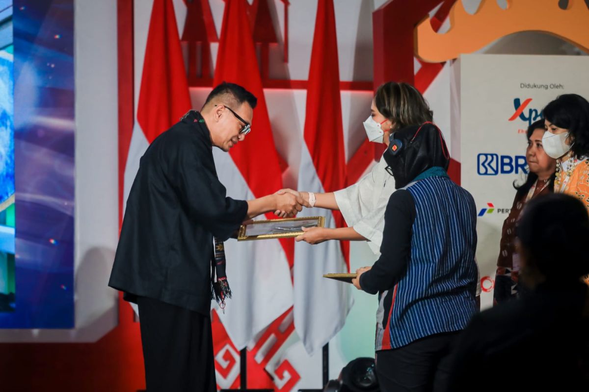 Dekranasda Kota Medan raih penghargaan Terbaik Kriyanusa 2022
