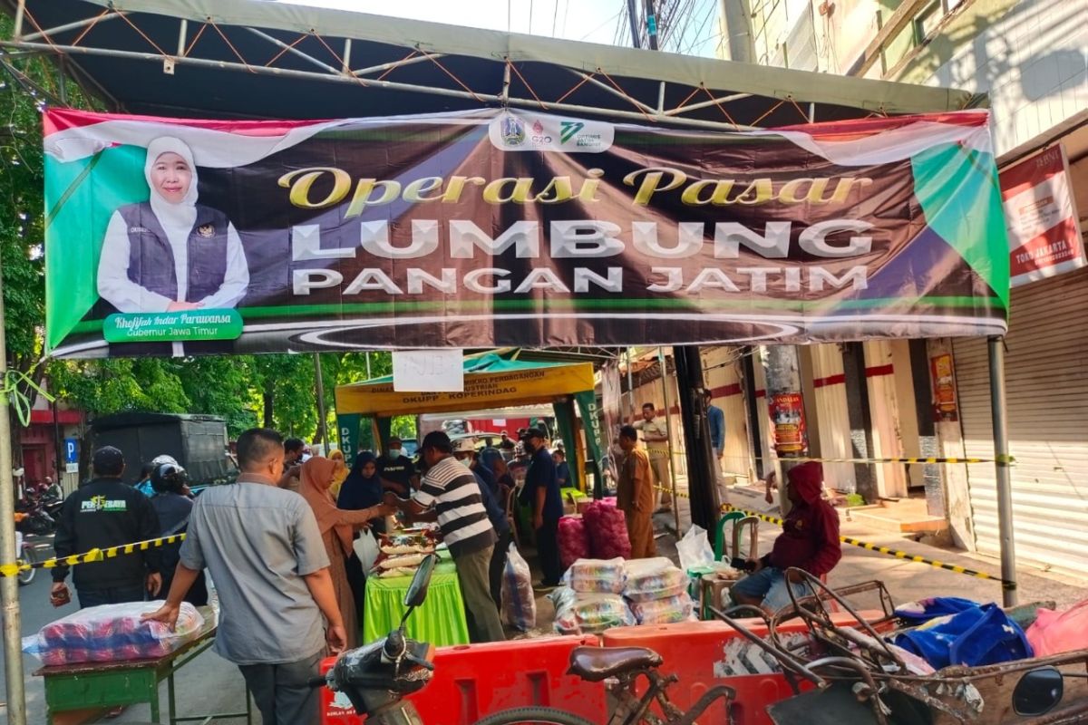 Operasi Pasar Lumbung Pangan Jatim sasar dua lokasi di Kota Probolinggo