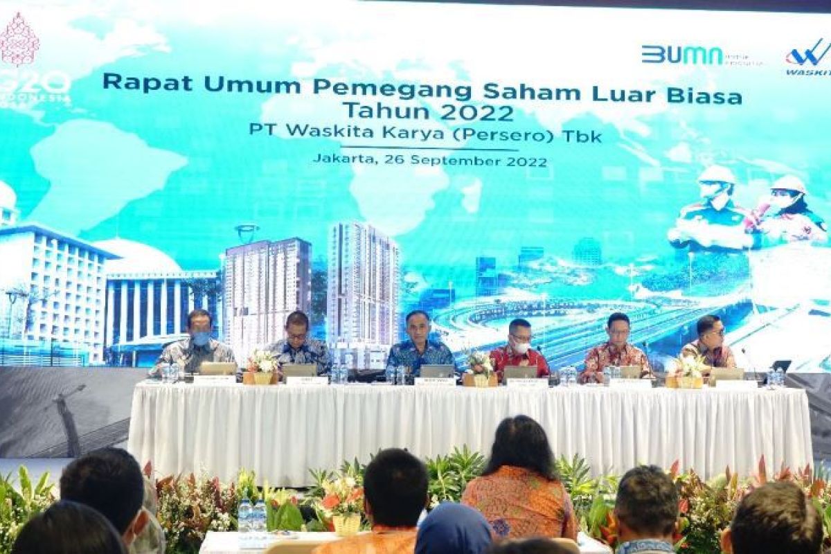 Right issue dan penerbitan obligasi Waskita disetujui pemegang saham