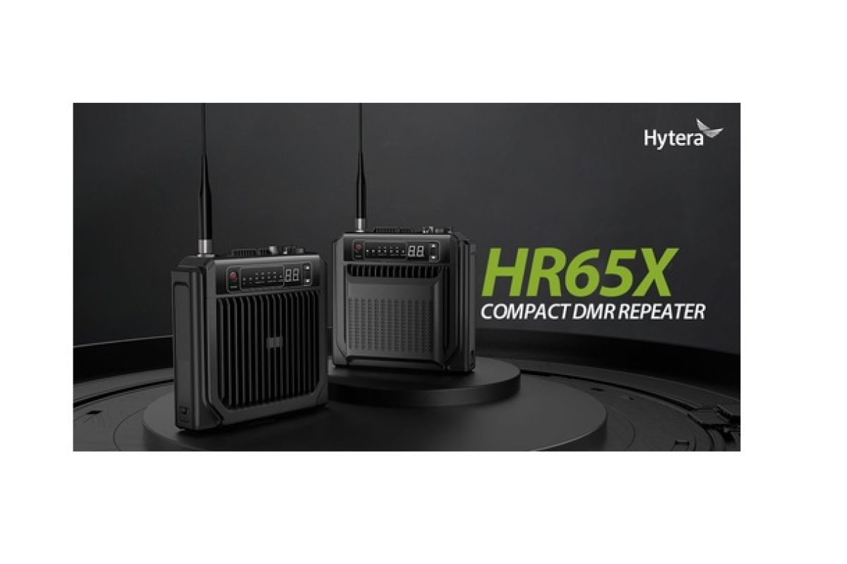 Hytera launches new generation compact DMR Repeater HR65X