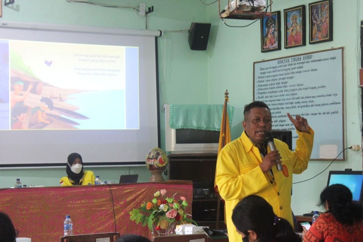 Tim Pengmas UI beri edukasi membaca nyaring di Buleleng Bali