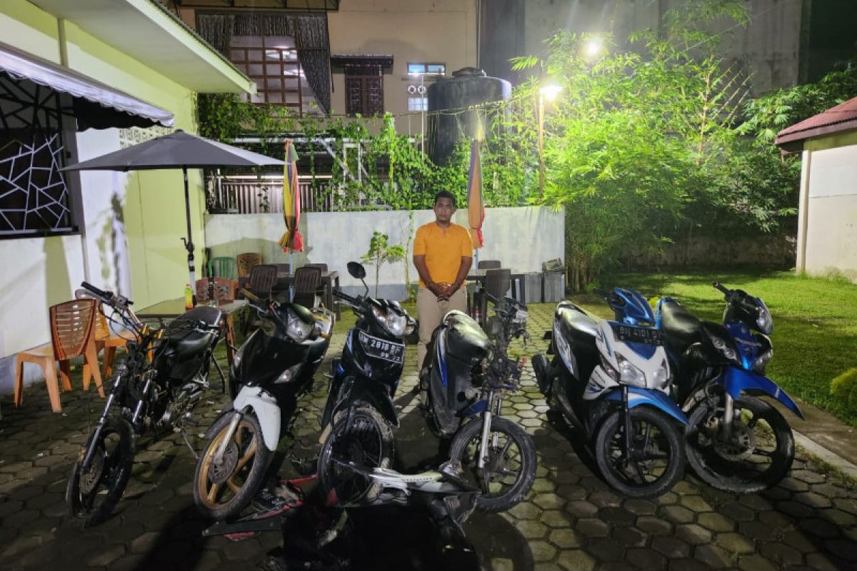 Beraksi di 26 lokasi, pencuri sepeda motor diringkus polisi Inhil