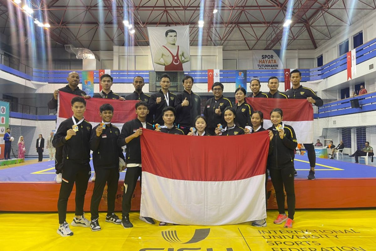 Wushu Indonesia sabet lima emas University World Cup Combat Sports