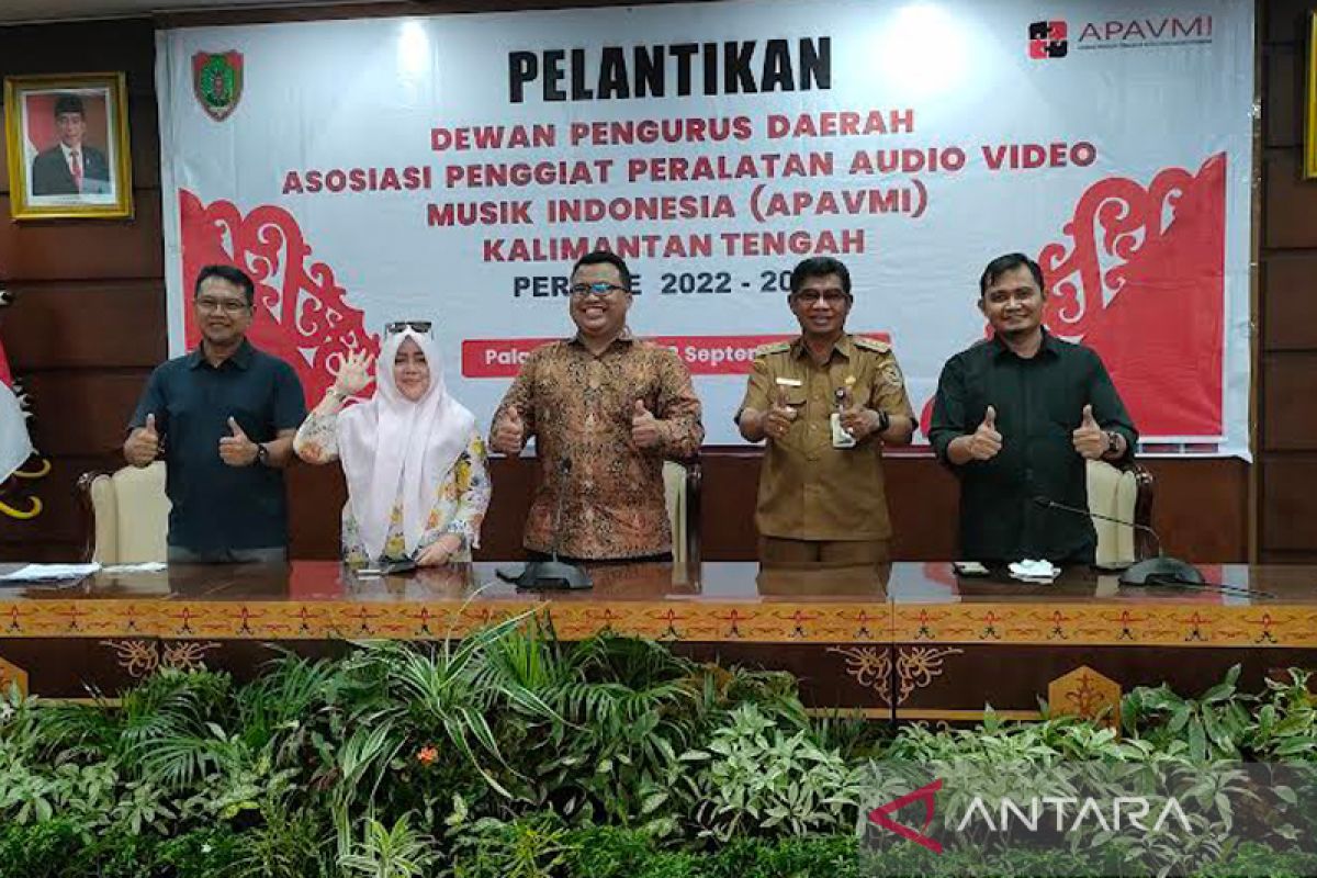 Pertama di Kalimantan, APAVMI siap majukan audio dan video di Kalteng