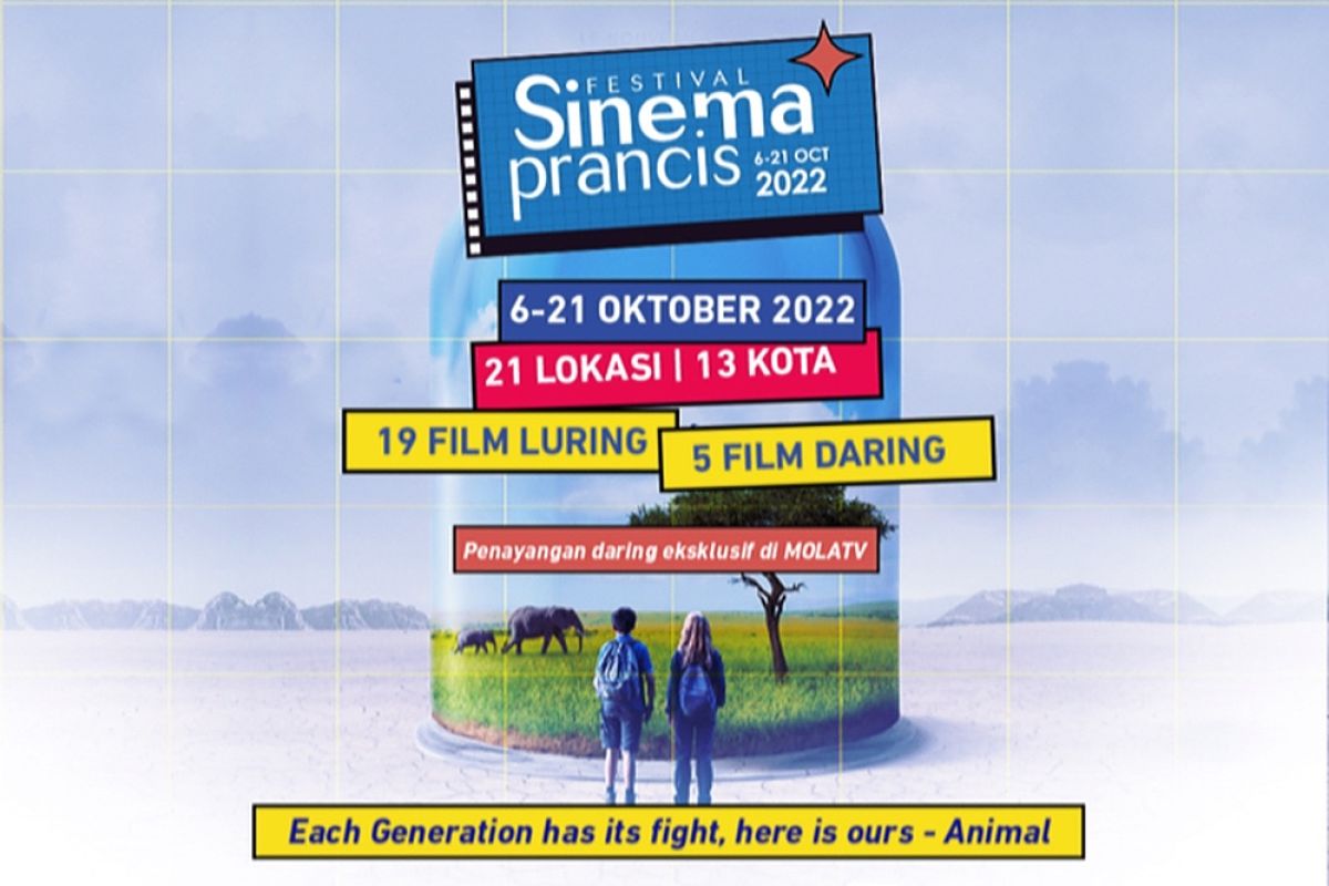 Festival Film Prancis 2022 akan segera digelar secara hybrid