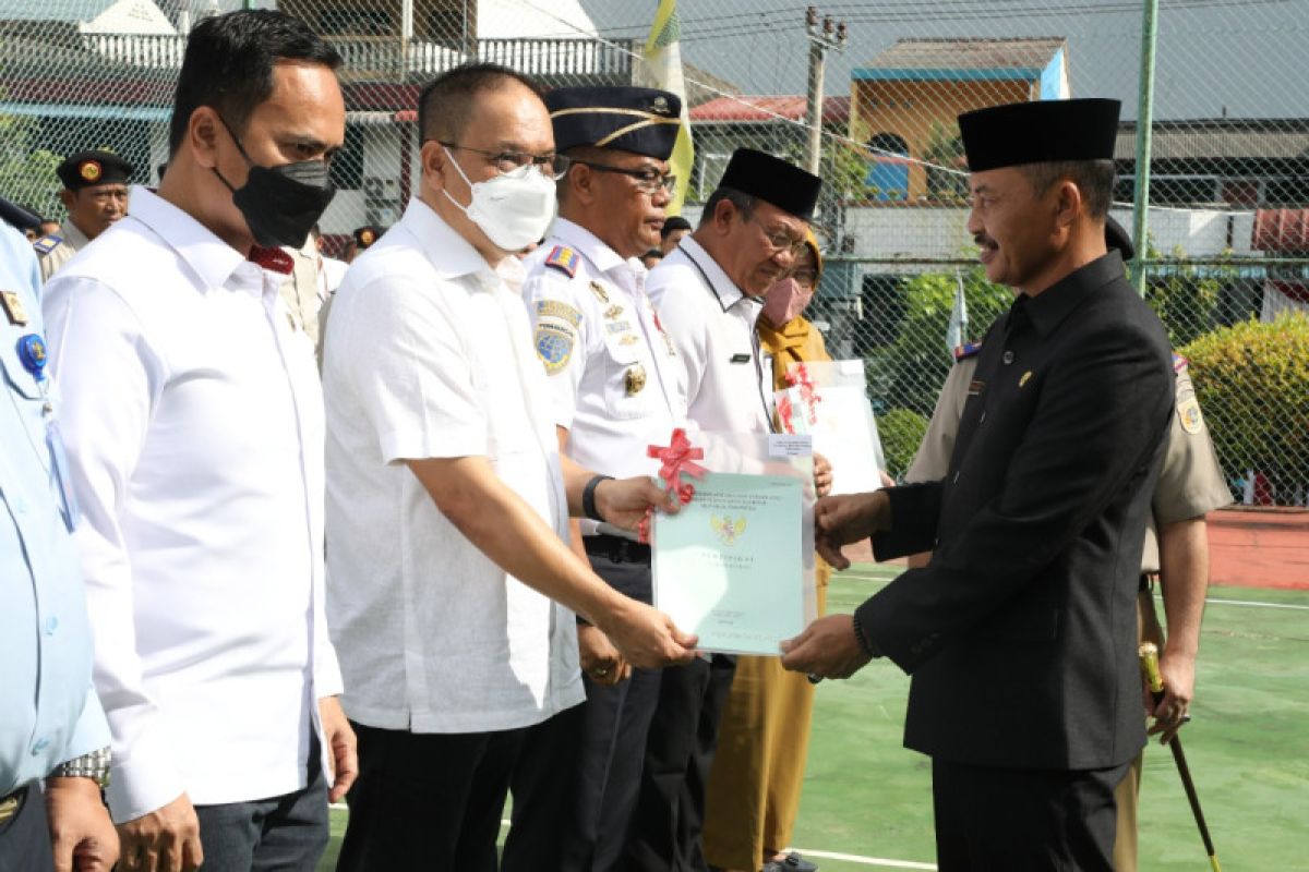 BP Batam terima 4 sertifikat Barang Milik Negara dari BPN
