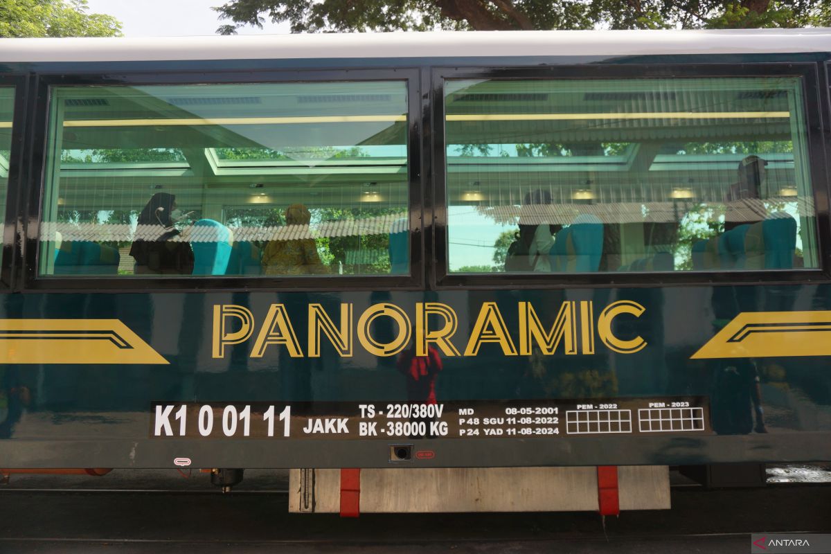 12 hari beroperasi, Kereta Panoramic sudah layani 1.613 penumpang