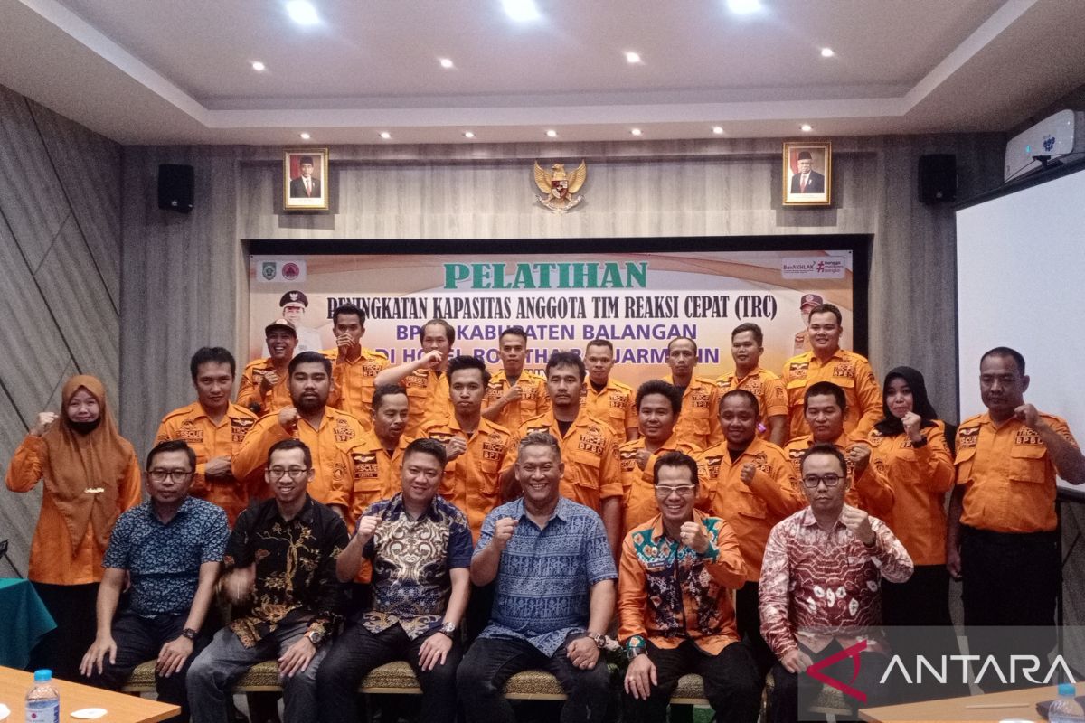 BPBD Balangan tingkatkan keahlian TRC