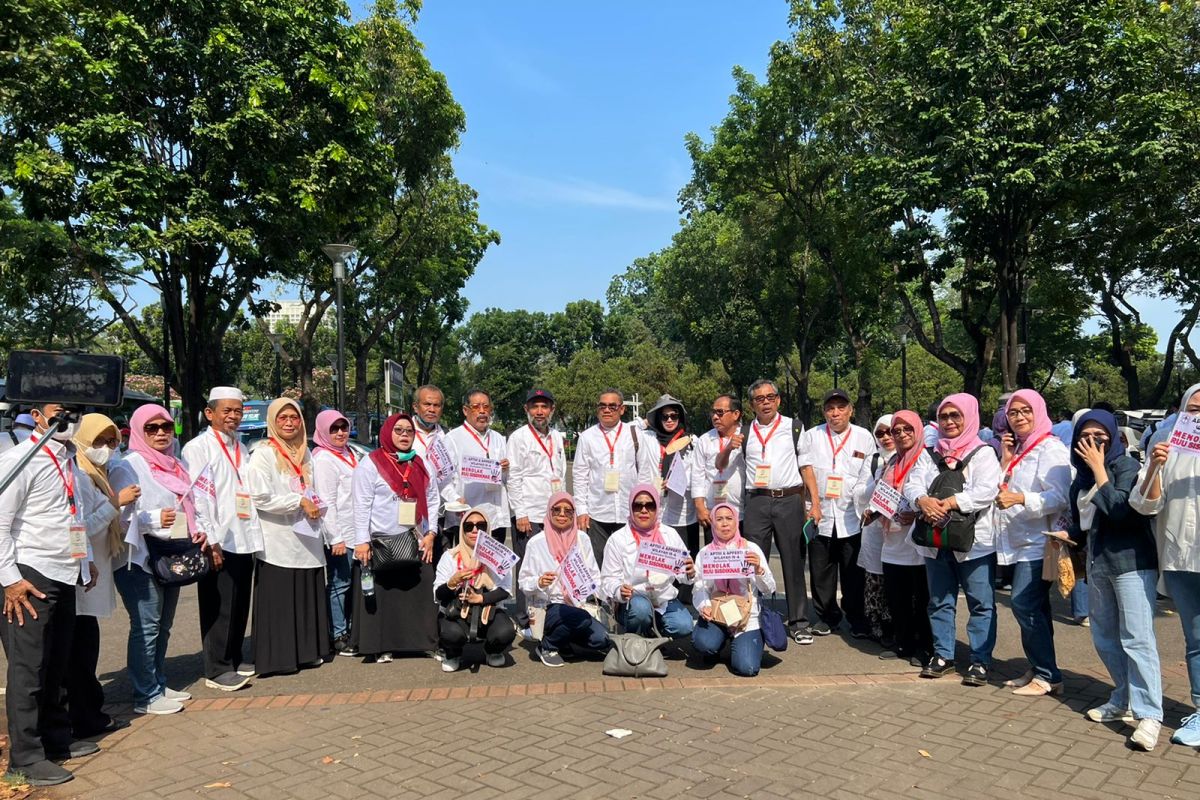 Aptisi Sulawesi dan Apperti ikut aksi penolakan RUU Sisdiknas di Jakarta