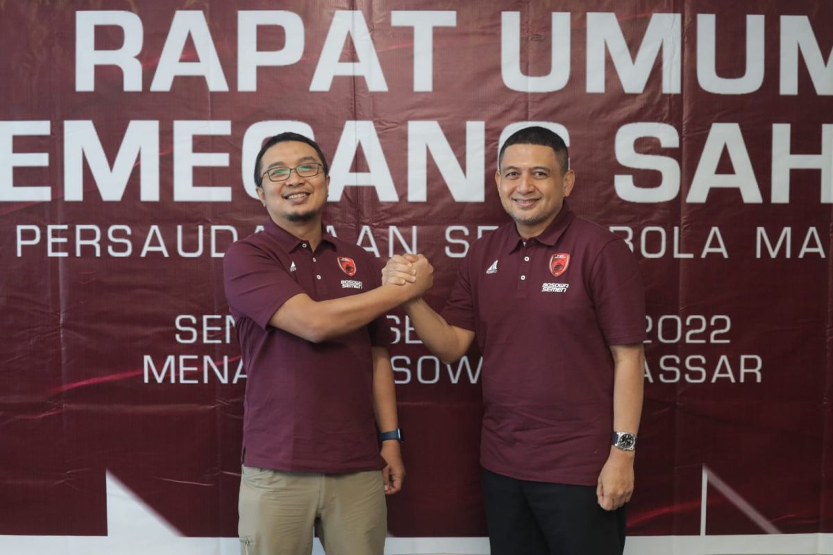 Sadikin Aksa jadi Direktur Utama PSM Makassar
