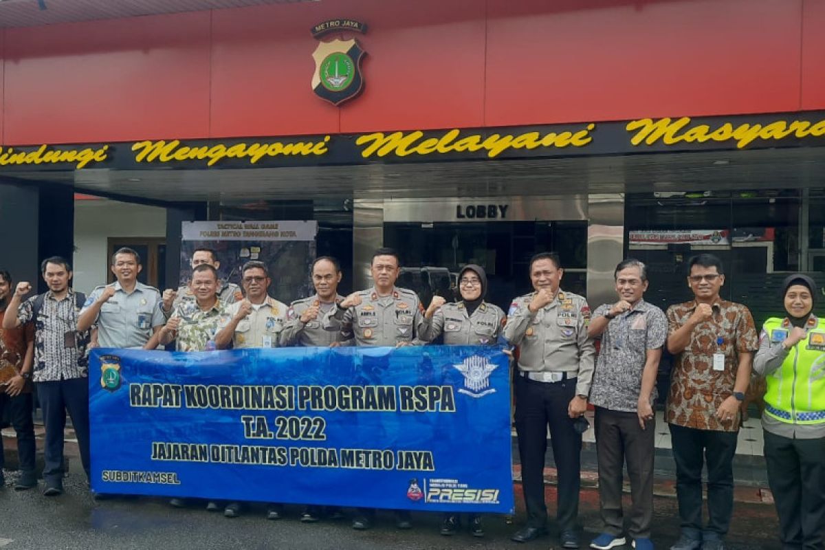 Jasa Raharja Tangerang ikuti RSPA bersama Polres Metro Tangerang, sinergitas turunkan angka laka lantas