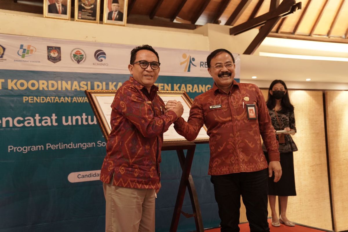 Pemkab Karangasem data 156.000 KK untuk sukseskan Satu Data Indonesia