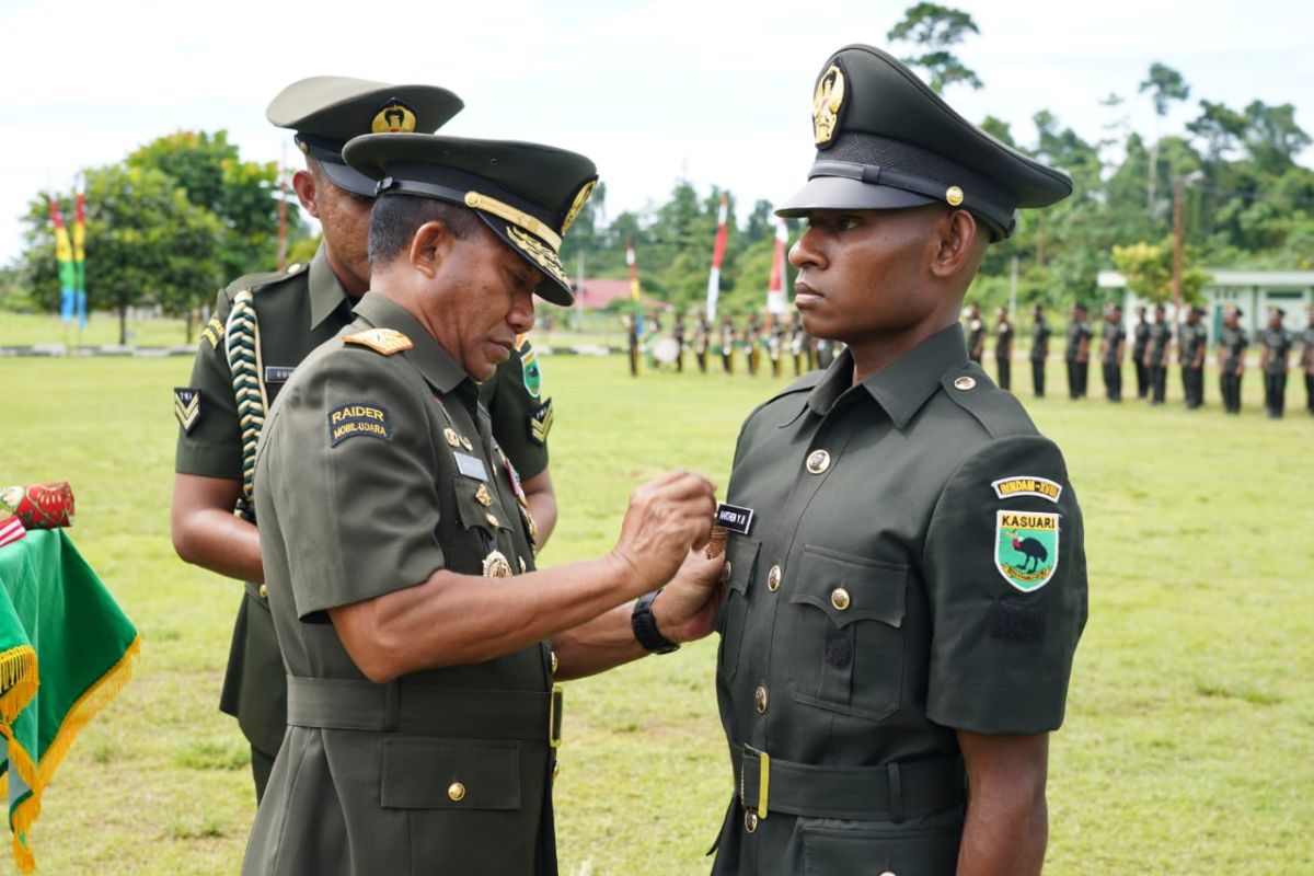 Panglima Kodam Kasuari minta prajurit jangan jadi cengeng