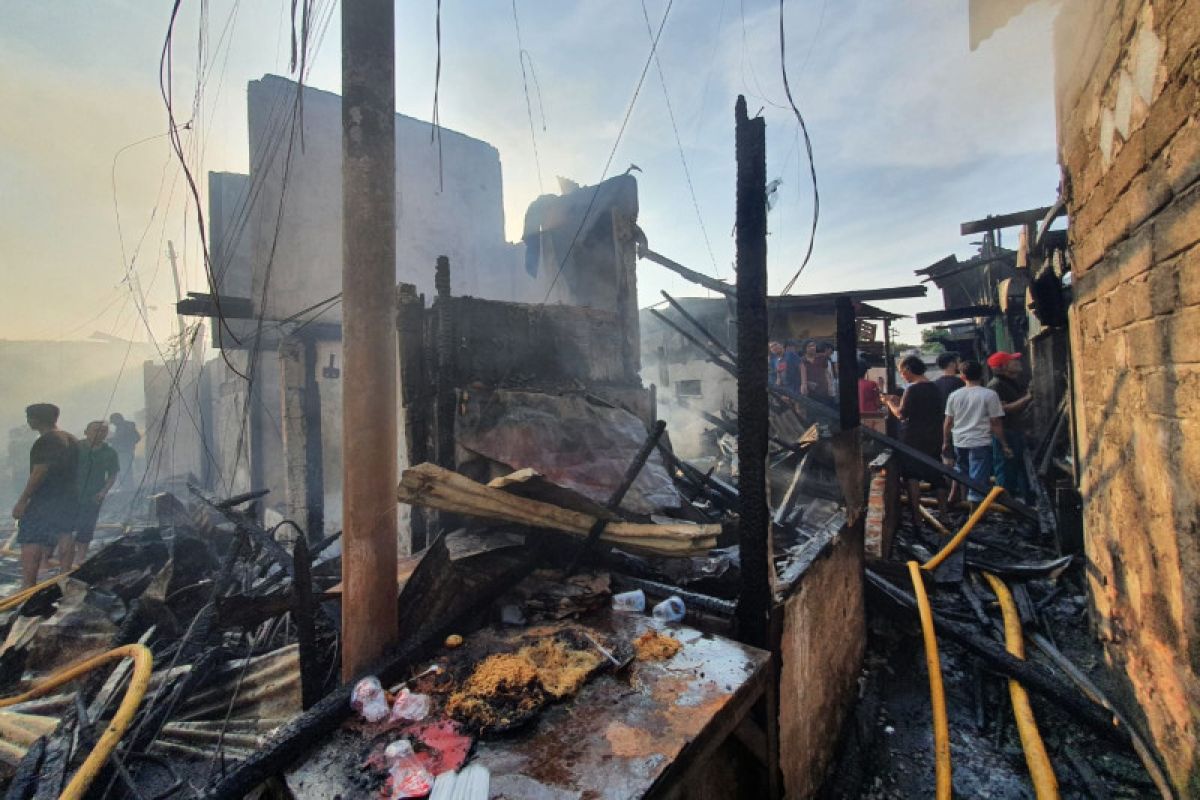 Kebakaran landa rumah di Cikini Kramat, kerugian capai Rp2,5 miliar