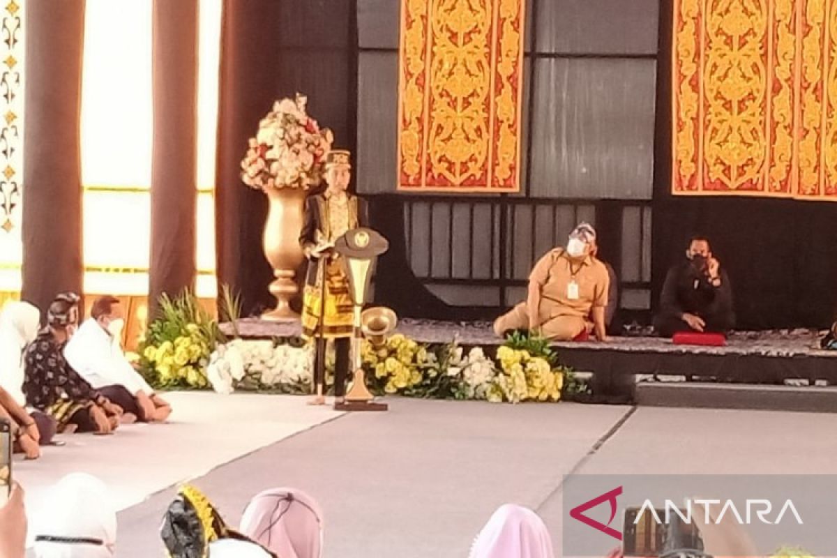 President  Jokowi commends Buton Sultanate for preserving local wisdom