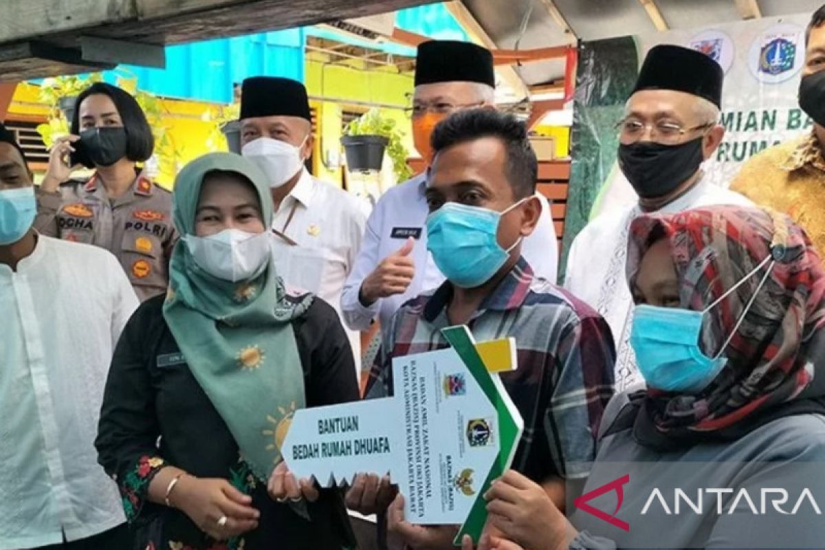 Baznas anggarkan Rp8,6 miliar untuk bedah rumah di Jakbar