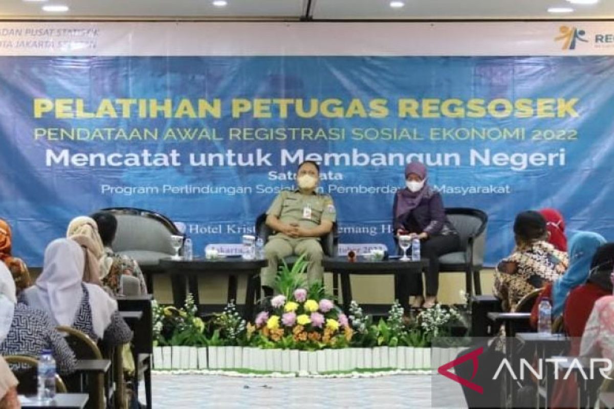 Pemkot Jaksel selenggarakan pelatihan petugas Regsosek 2022