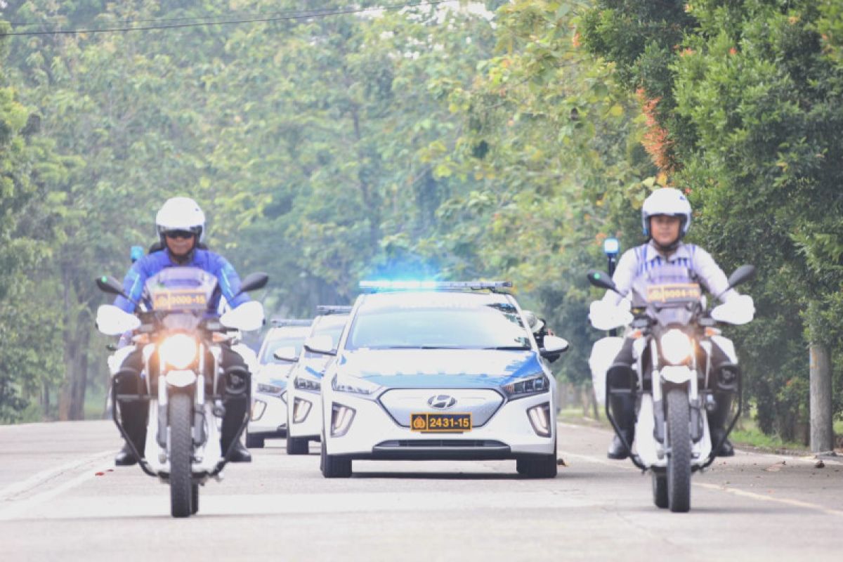 Polri latih 264 personel pengawal VVIP G20 untuk kendaraan listrik