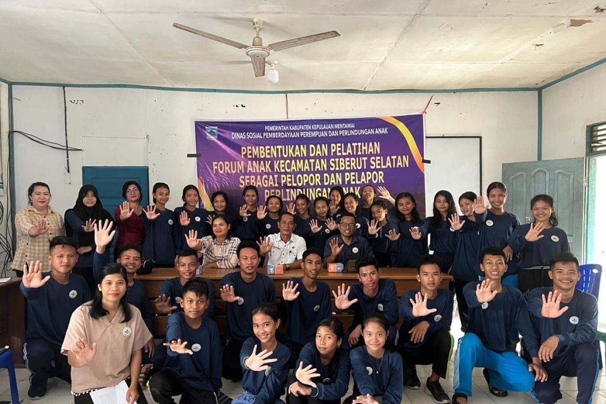 Bentuk dua Forum Anak Kecamatan, Mentawai tingkatkan program perlindungan anak