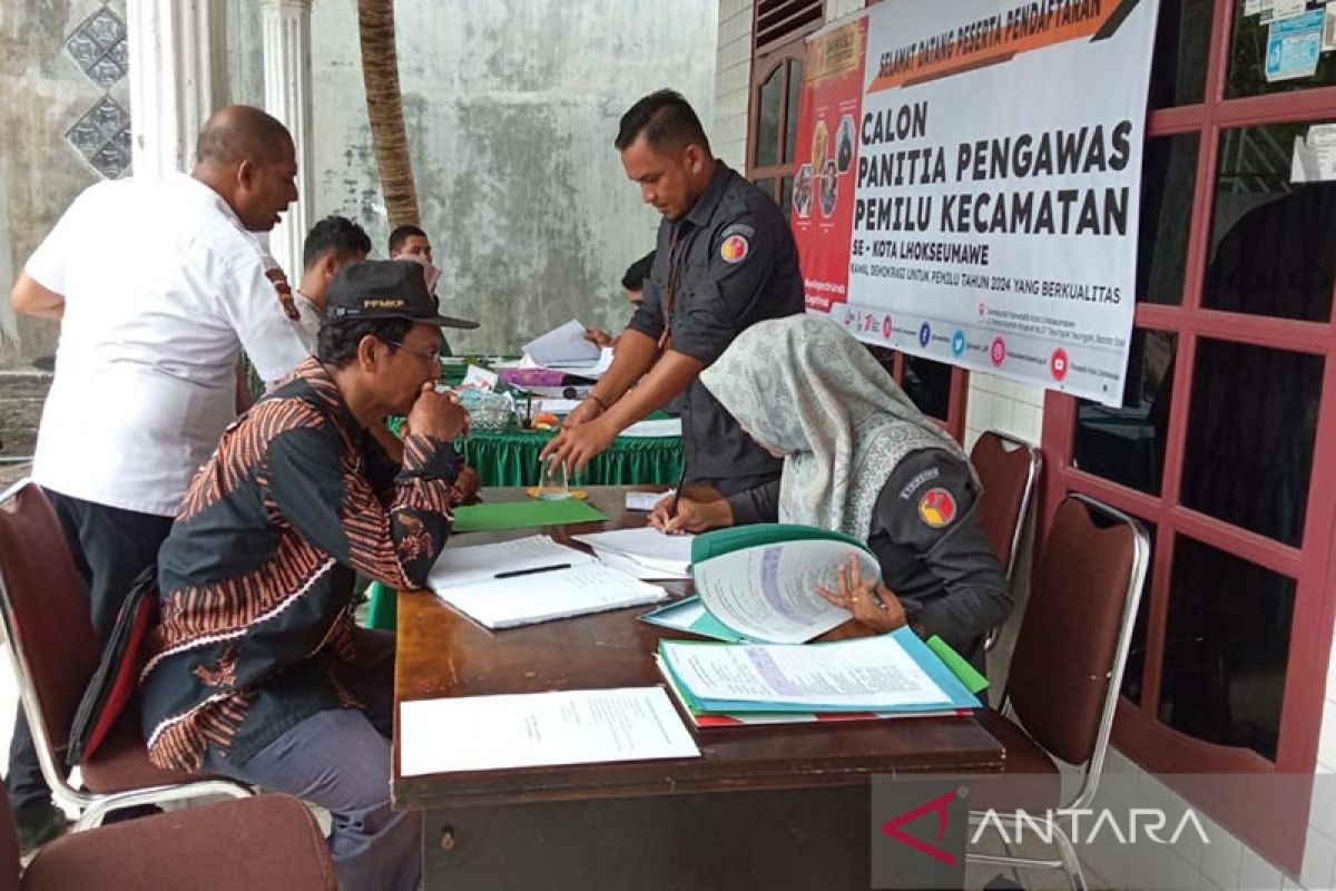 Sebanyak 1.057 warga Aceh Utara daftar pengawas pemilu