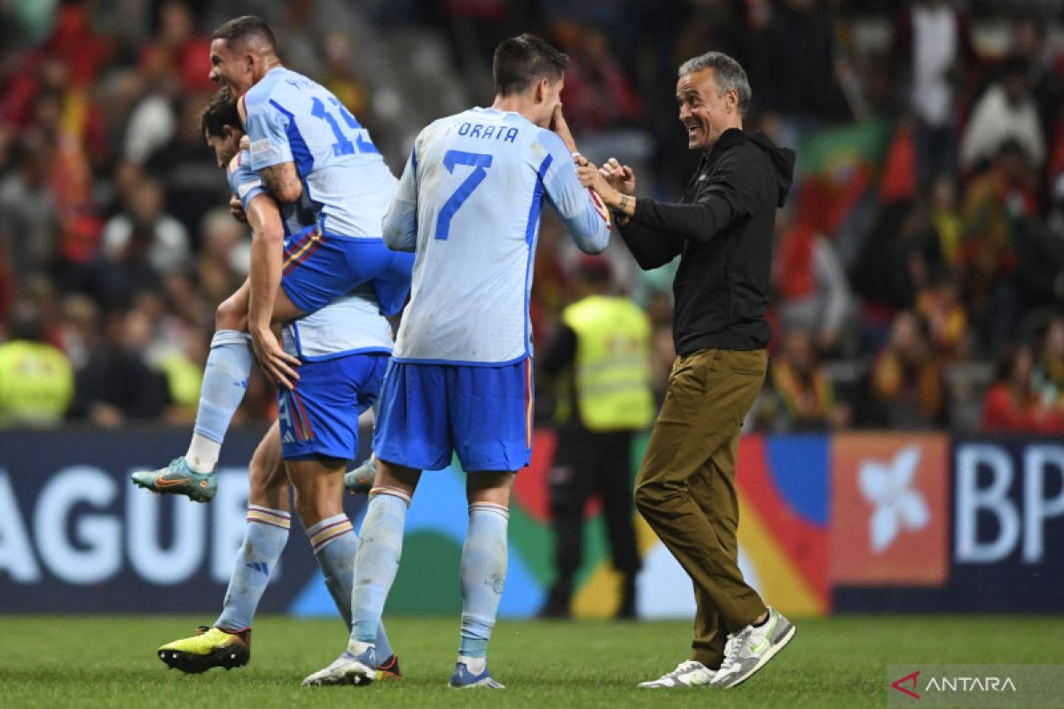 UEFA Nations League - Spanyol ke semifinal seusai singkirkan Portugal 1-0